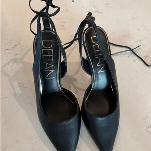 Deitan Black Women's Heels
